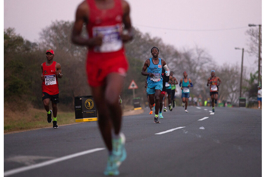 Sam Tshabalala First Black winner of South Africa’s Comrades Marathon